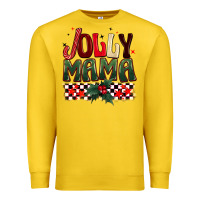 Lemon Christmas jolly mama Premium Sweatshirt - BarkalooDesign