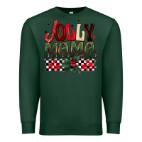 Sports Green Christmas jolly mama Premium Sweatshirt - BarkalooDesign