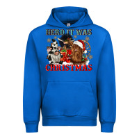 Cobalt herd it was christmas Urban Hoodie - CowGirlArtShop