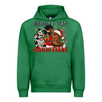 Emerald herd it was christmas Urban Hoodie - CowGirlArtShop