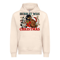Sandshell herd it was christmas Urban Hoodie - CowGirlArtShop