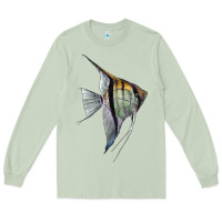 Matcha Angelfish Long Sleeve Tee - LillyAllenDesigns
