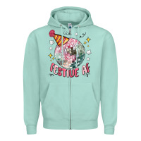 Seafoam festive af Zipper Hoodie - MaliasSmallBusiness