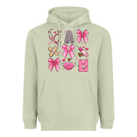 Matcha coquette bow nurse Heavyweight Hoodie - Artiststas