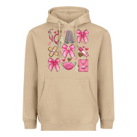 Mushroom coquette bow nurse Heavyweight Hoodie - Artiststas