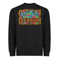 Black hot girl summer Heavyweight Sweatshirt - Artiststas