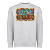 Heather Grey hot girl summer Heavyweight Sweatshirt - Artiststas