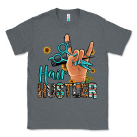 Charcoal Heather hair hustler Classic Tee - Jasminsmagicworld