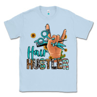 Dusty Blue hair hustler Classic Tee - Jasminsmagicworld