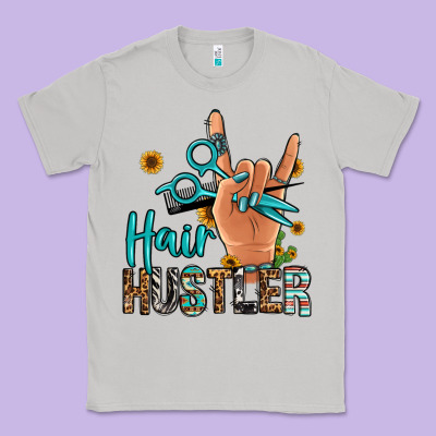 Hair Hustler Classic Tee Designed By Jasminsmagicworld