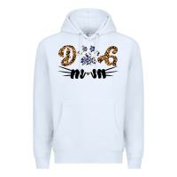 White Dog Mom Premium Hoodie - Bettercallsaul