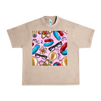 French Oak physics seamless pattern Urban Heavy Tee - BundleAndBundleShop