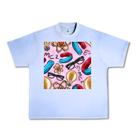 Grape Ice physics seamless pattern Urban Heavy Tee - BundleAndBundleShop