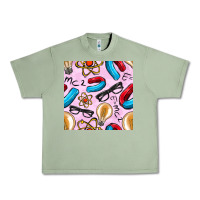 Oil Green physics seamless pattern Urban Heavy Tee - BundleAndBundleShop
