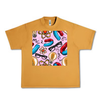 Peanut Butter physics seamless pattern Urban Heavy Tee - BundleAndBundleShop