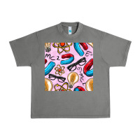 Tornado physics seamless pattern Urban Heavy Tee - BundleAndBundleShop