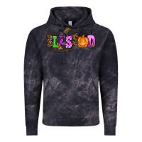 Cloud Black halloween blessed Vintage Hoodie - AdoDesignShop