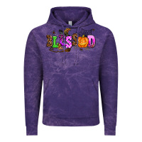 Cloud Purple halloween blessed Vintage Hoodie - AdoDesignShop