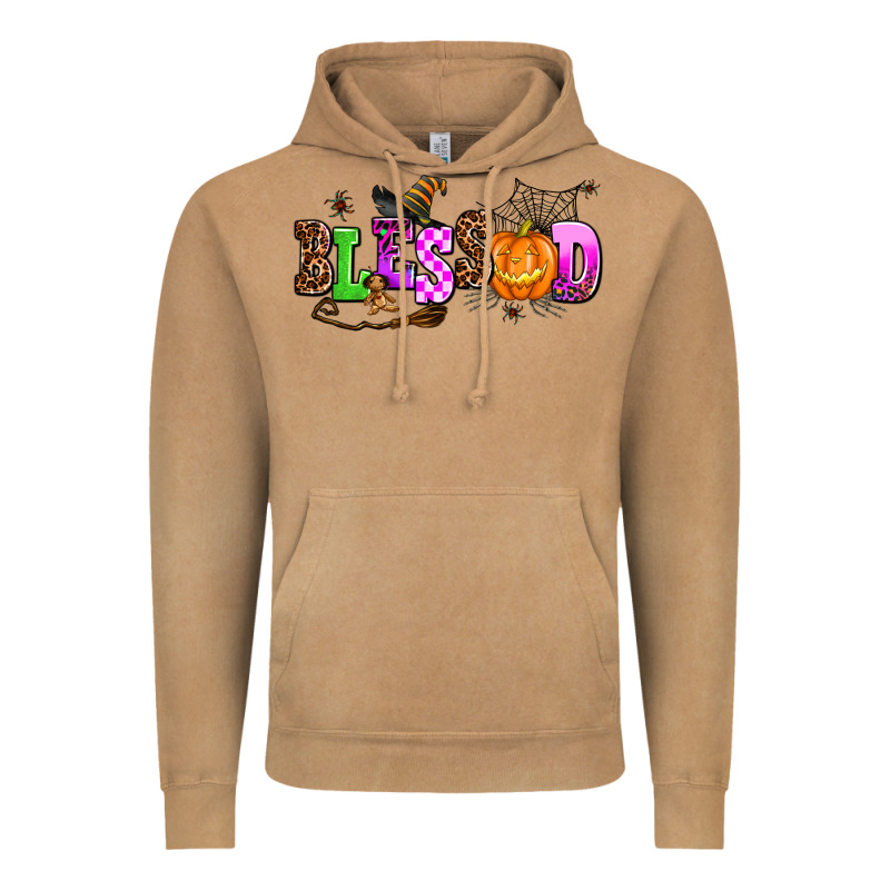 Halloween Blessed Vintage Hoodie by AdoDesignShop | Teevron