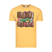 Vintage Mustard mama needs coffee mother's day Vintage Tee - Jasminsmagicworld