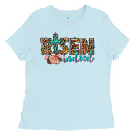 Baby Blue risen indeed Ladies Tee - texasbilliewilder