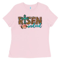 Bubblegum Pink risen indeed Ladies Tee - texasbilliewilder