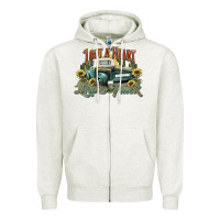 I Got A Heart Like A Truck Western Sunflower Zipper Hoodie | Teevron