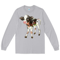 Moon Dust Holstein Calf Long Sleeve Tee - LillyAllenDesigns