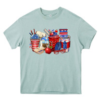 Arona 4th of july teacher coffee cups Heavy Core Tee - Zillion Design Studio