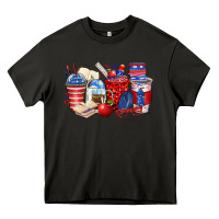 Asphalt 4th of july teacher coffee cups Heavy Core Tee - Zillion Design Studio