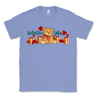Colony Blue valentines vibes with gifts and bear Classic Tee - AdoDesignShop