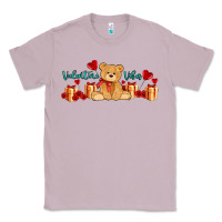 Lilac valentines vibes with gifts and bear Classic Tee - AdoDesignShop