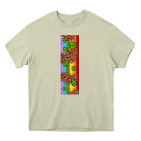 Mossy St. Patrick's Day Western Shamrock Leopard Rainbow Heavy Core Tee - Artiststas