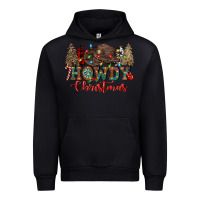 Black howdy christmas Urban Hoodie - CowGirlArtShop