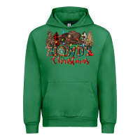 Emerald howdy christmas Urban Hoodie - CowGirlArtShop