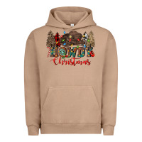 Pigment Burro howdy christmas Urban Hoodie - CowGirlArtShop