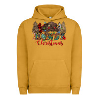 Pigment Peanut Butter howdy christmas Urban Hoodie - CowGirlArtShop