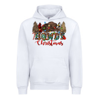 White howdy christmas Urban Hoodie - CowGirlArtShop
