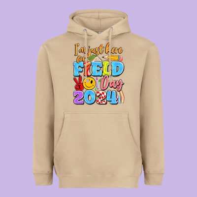 Im Just Here For Field Day 2024 Heavyweight Hoodie Designed By Artiststas