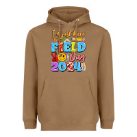 Toasted Coconut im just here for field day 2024 Heavyweight Hoodie - Artiststas