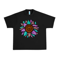Black sunflower leopard color Urban Heavy Tee - JahusDesignShop
