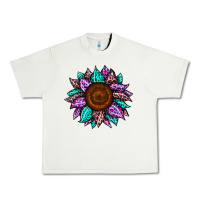 Pistachio sunflower leopard color Urban Heavy Tee - JahusDesignShop