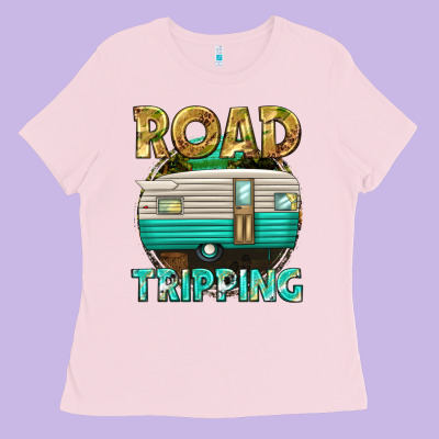 Road Tripping Ladies Tee Designed By Texasbilliewilder