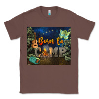 Chestnut born to camp Classic Tee - NancyCooperArtShop