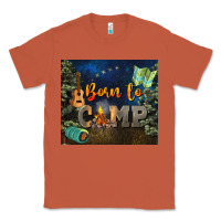 Copper born to camp Classic Tee - NancyCooperArtShop
