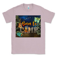 Lilac born to camp Classic Tee - NancyCooperArtShop