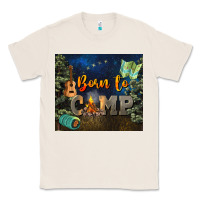 Natural born to camp Classic Tee - NancyCooperArtShop