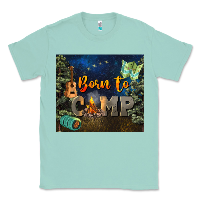 Born To Camp Classic Tee by NancyCooperArtShop | Teevron