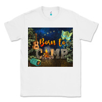 White born to camp Classic Tee - NancyCooperArtShop