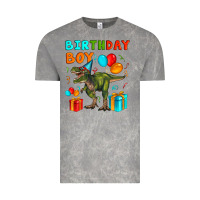 Cloud Rock birthday boy t rex Vintage Tee - Artiststas